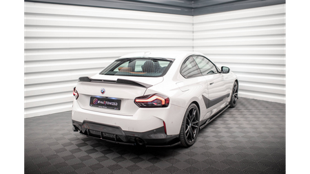 Splitter BMW 2 G42 M-Pack Rear Side v.2 Gloss Black