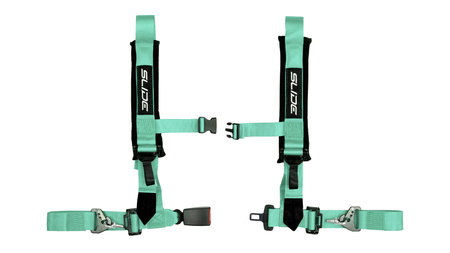 Racing seat belts Slide V2 MINT 4P 2" E4