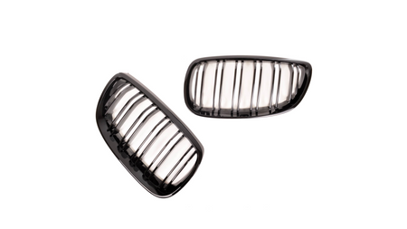 Grill BMW 3 E92 E93 podwójne żeberka Gloss Black