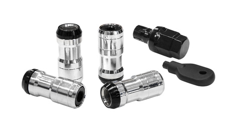 Nakrętki JDM Performance M12x1,25 Czarne Zabezpieczające