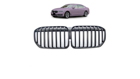 Grill BMW 7 G11 G12 Facelift Single Line Matt Black