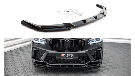 Splitter BMW X5 F95 M-Pack Front v.2 Gloss Black