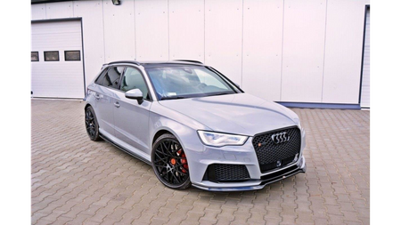 Splitter Audi RS3 8V Sportback Front v.1 Gloss Black