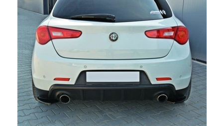 Splitter Alfa Romeo Giulietta Zender Rear Side Gloss Black