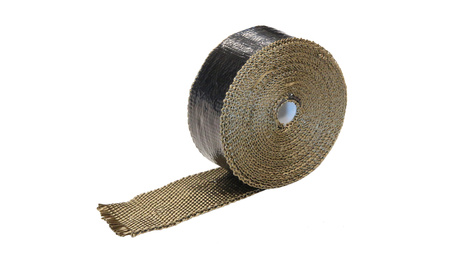 TurboWorks Exhaust heat wrap 50mm x 1mm 10m Titanium + Foil