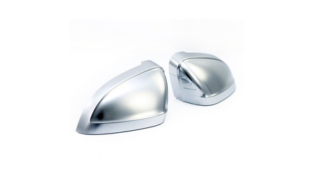 Mirror Cover Set Audi A4 B8 Matt Silver