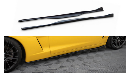 Diffuser Chevrolet Corvette C6 Side Skirts