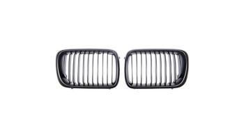Grill BMW 3 E36 Facelift Compact Single Line Matt Black