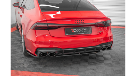 Splitter Audi S7 C8 Rear Central Gloss Black
