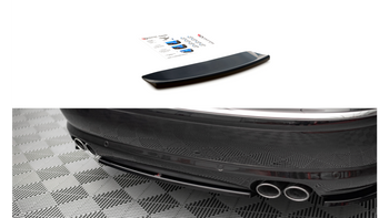 Splitter Audi S8 D3 Rear Central Gloss Black