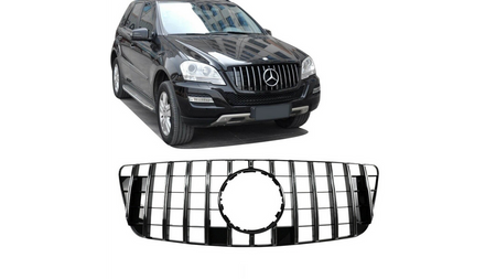 Grill Mercedes-Benz M W164 Facelift GT Chrome & Black