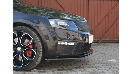 Splitter Skoda Octavia III RS Front v.1 Gloss Black