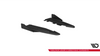 Splitter Ford Mustang VI GT Tył Boczne Street Pro Black + Gloss Flaps