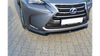 Splitter Lexus NX I Front v.1 Gloss Black