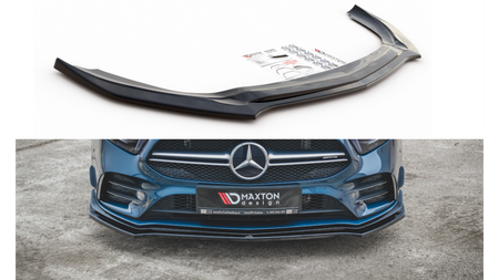 Splitter Mercedes-Benz A35 AMG Aero W177 Front v.2 Gloss Black