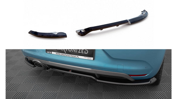 Splitter Renault Clio R.S. Line V Rear Central with Diffuser