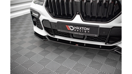 Splitter BMW X6 G06 M-Pack Front v.1 Gloss Black