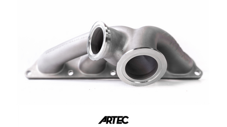Mitsubishi Evo 4-9 4G63 Exhaust Manifold Low Mount V-Band (Reverse Rotation)