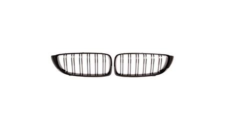 Grill BMW 4 F32 F82 F33 F83 F36 podwójne żeberka Gloss Black