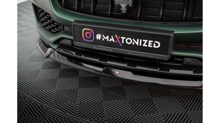 Splitter Maserati Levante I przód v.1 Gloss Black