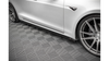 Diffuser Tesla Model S Facelift Side Skirts Gloss Black