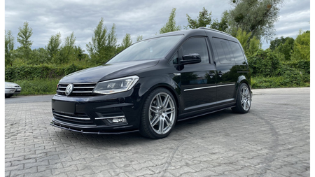 Diffuser Opel Volkswagen Caddy Mk. 4 Side Skirts Gloss Black