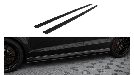 Diffuser Audi RS3 8V Facelift Side Skirts Street Pro Black-Red