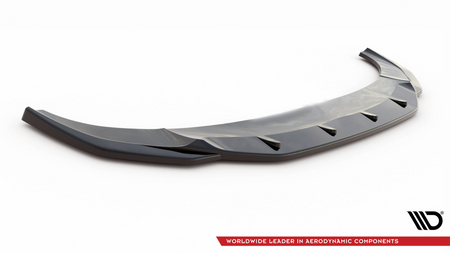 Splitter Audi RSQ3 F3 przód v.2 Gloss Black