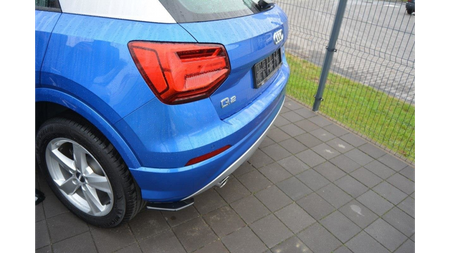 Splitter Audi Q2 Tył Gloss Black