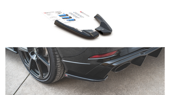 Splitter Audi RS3 8V Facelift Sportback Rear Side v.2 Gloss Black