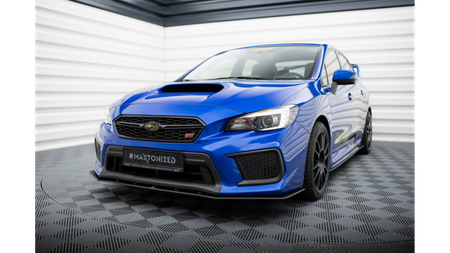 Splitter Subaru WRX STI Facelift Przód Pro Black