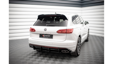 Diffuser Volkswagen Touareg III R-line Rear Street Pro Black