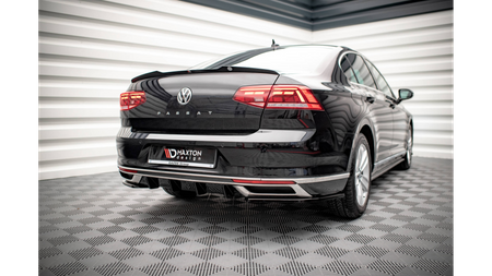 Przedłużenie Spoilera Volkswagen Passat B8 Facelift R-Line Gloss Black