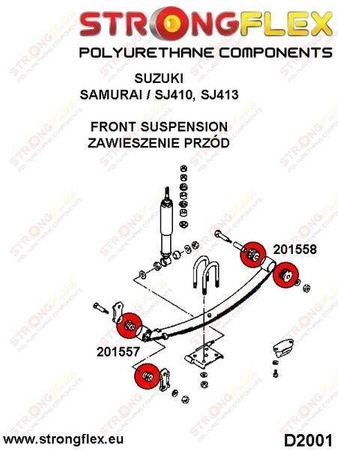 Shackle bushing SPORT