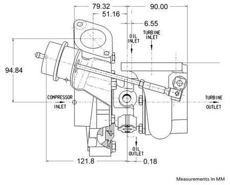 Garrett Turbocharger GT2860R