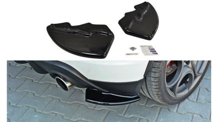 Splitter Alfa Romeo Giulietta Zender Rear Side Gloss Black