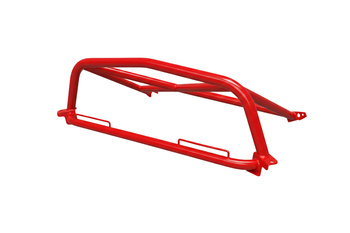Bolt-in Half Roll Cage Porsche Cayman 718 Red