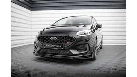 Splitter Ford Fiesta VIII Facelift ST Front v.4 + flaps