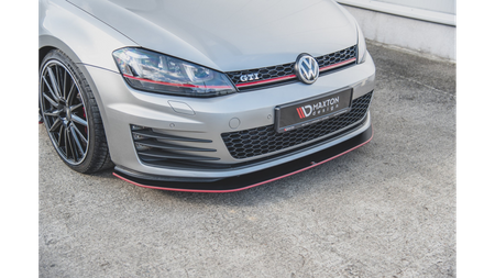 Splitter Volkswagen Golf 7 GTI przód Racing Durability Red