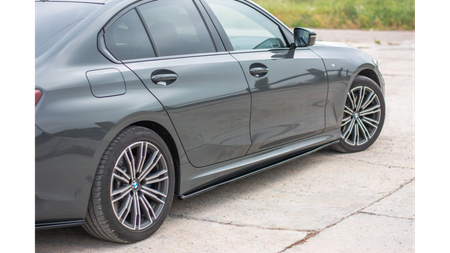 Diffuser BMW 3 G20 M-pack Side Skirts Gloss Black