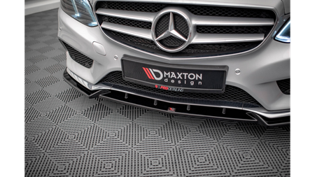 Splitter Mercedes-Benz E W212 Facelift przód v.2 Gloss Black