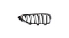 Grill BMW 4 F32 F82 F33 F83 F36 podwójne żeberka Chrome & Black