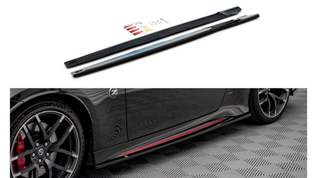 Dokładka Nissan 370Z Nismo Facelift Progi v.2 Gloss Black