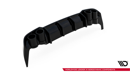 Diffuser Seat Leon ST FR Mk4 Rear Valance v.2 Gloss Black