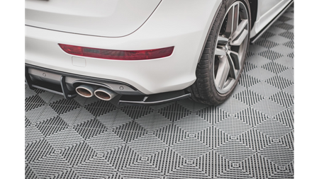 Splitter Audi SQ5 8R Tył Boczne Gloss Black