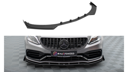 Splitter Mercedes-Benz C W205 C63 Facelift Przód Pro + flaps Black