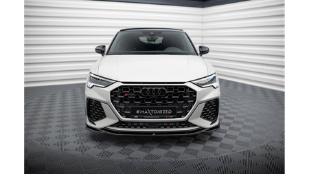 Splitter Audi RSQ3 F3 przód v.2 Gloss Black