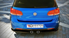Splitter Volkswagen Golf VI R Rear Side Gloss Black
