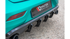 Diffuser Volvo V40 R-design Rear Gloss Black
