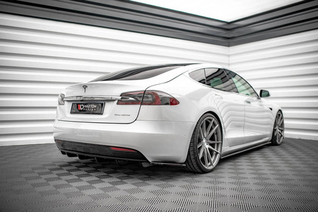 Diffuser Tesla Model S Facelift Rear Gloss Black